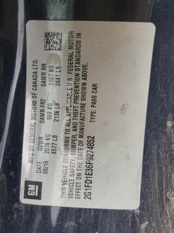 2g1fd1e36f9274852 - 2015 Chevrolet camaro lt - #56777015