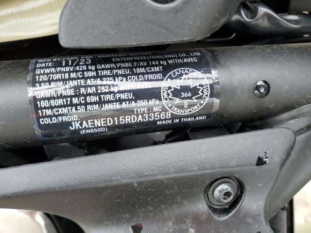 2024 KAWASAKI EN650 D JKAENED15RDA33568