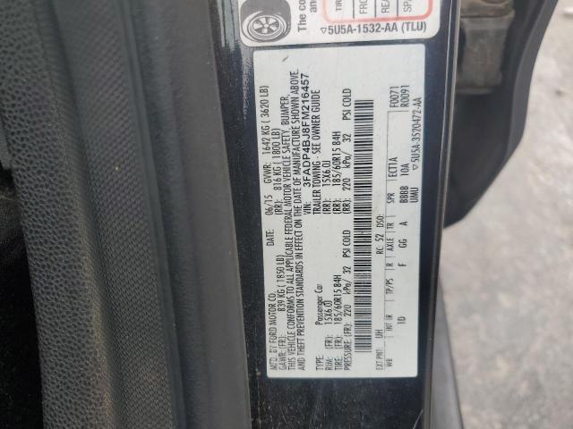 2015 FORD FIESTA SE - 3FADP4BJ8FM216457