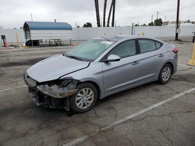 HYUNDAI ELANTRA SE 2017 silver  gas 5NPD74LF3HH203578 photo #1