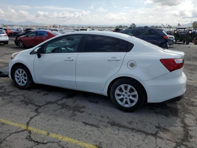 KIA RIO LX 2016 white  gas KNADM4A36G6548983 photo #3