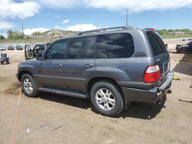 LEXUS LX 470 2004 gray 4dr spor gas JTJHT00W743541854 photo #3