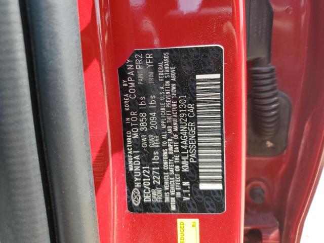 2022 HYUNDAI ELANTRA SE KMHLL4AG4NU291301
