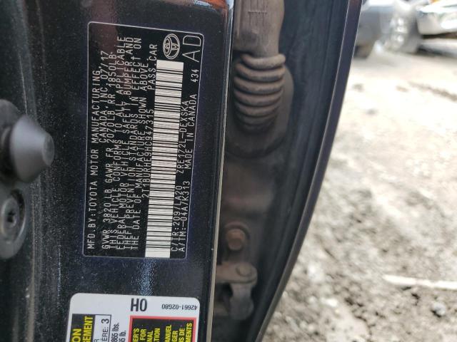 2017 TOYOTA COROLLA L - 2T1BURHE9HC947315
