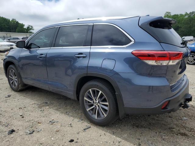 Vin: 5tdjzrfh9js858688, lot: 55343275, toyota highlander se 20182