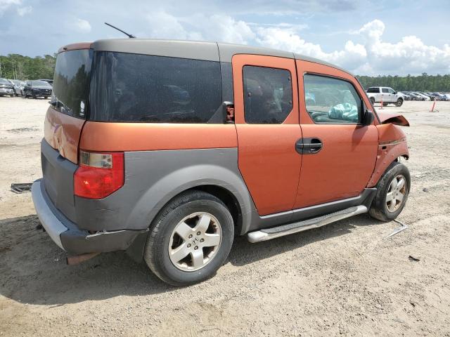 HONDA ELEMENT EX 2003 orange 4dr spor gas 5J6YH28693L052689 photo #4