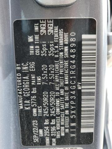 2024 KIA TELLURIDE 5XYP34GC1RG448980