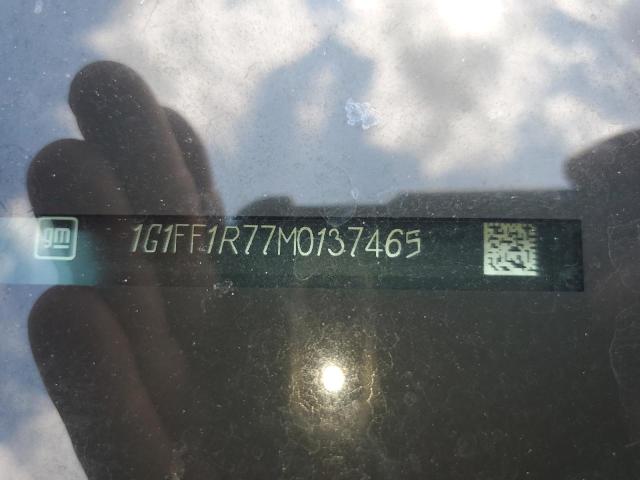 2021 CHEVROLET CAMARO LZ 1G1FF1R77M0137465