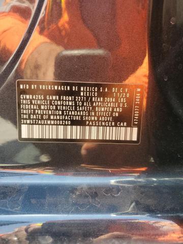 2021 VOLKSWAGEN GTI S 3VW5T7AUXMM008260