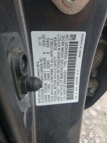 2019 HONDA CIVIC LX - 2HGFC2F65KH582251