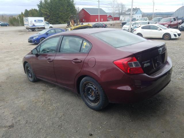 Vin: 2hgfb2f54ch032356, lot: 55114785, honda civic lx 20122