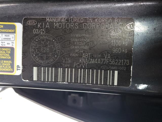 2015 KIA OPTIMA LX - KNAGM4A77F5622173