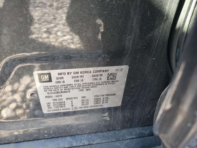 2018 BUICK ENCORE PRE - KL4CJASB6JB586279
