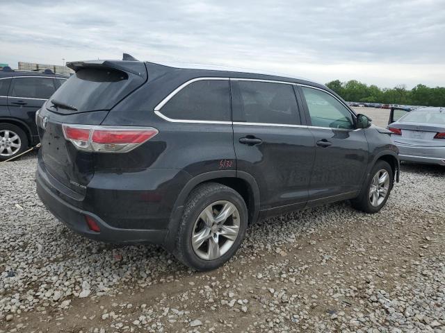 Vin: 5tddkrfh5fs110609, lot: 57882295, toyota highlander limited 20153