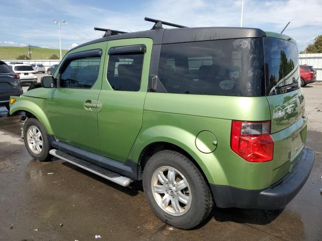 HONDA ELEMENT EX 2007 green  gas 5J6YH28757L006937 photo #3