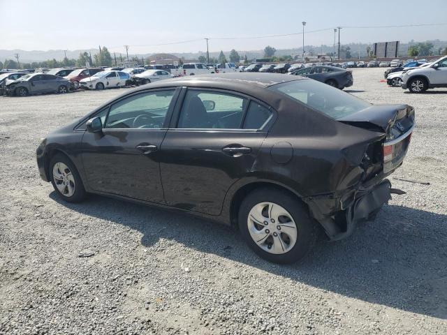 HONDA CIVIC LX 2014 black sedan 4d gas 2HGFB2F58EH505016 photo #3