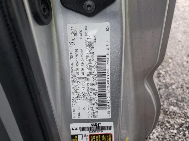 2015 TOYOTA TACOMA ACC 5TFUU4EN8FX115592