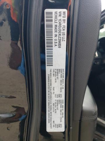 2020 DODGE DURANGO GT 1C4RDJDGXLC394859