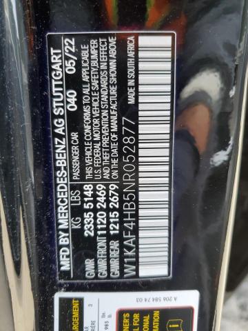 2022 MERCEDES-BENZ C 300 4MAT W1KAF4HB5NR052877