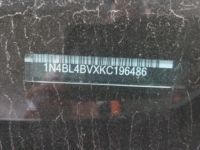 2019 NISSAN ALTIMA S 1N4BL4BVXKC196486