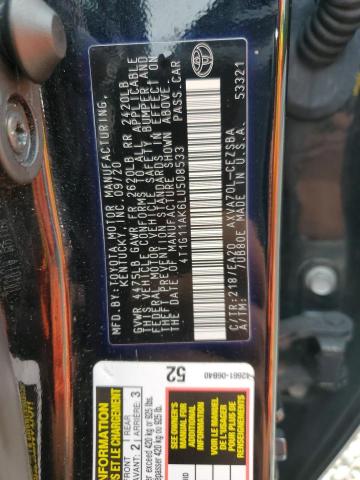2020 TOYOTA CAMRY SE - 4T1G11AK6LU508533