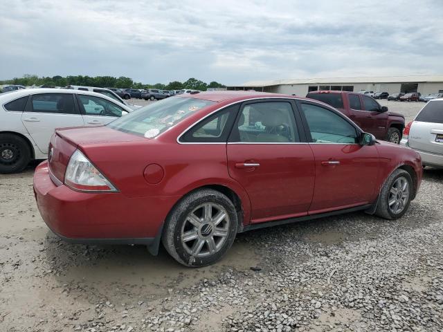 MERCURY SABLE PREM 2009 red  gas 1MEHM42W29G617239 photo #4