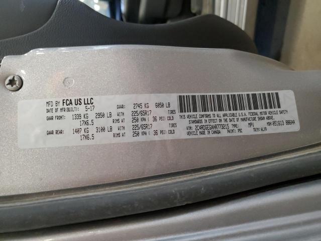 2017 DODGE GRAND CARA 2C4RDGEGXHR773215