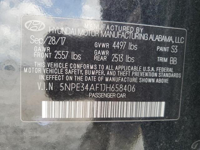 2018 HYUNDAI SONATA SPO - 5NPE34AF1JH658406