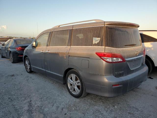 NISSAN QUEST S 2012 gray sports v gas JN8AE2KP2C9041598 photo #3