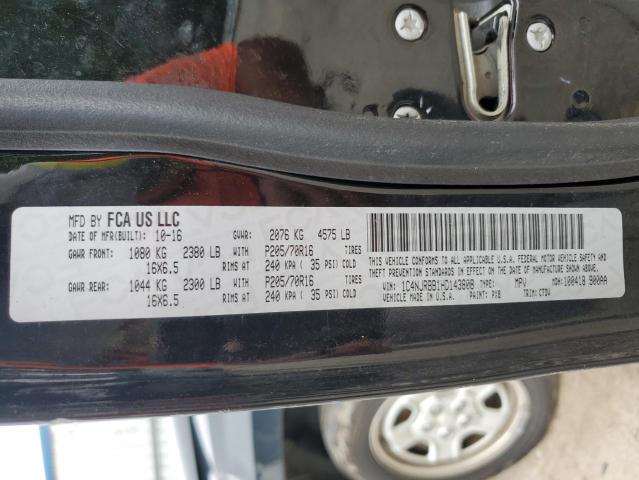 2017 JEEP PATRIOT SP - 1C4NJRBB1HD143808