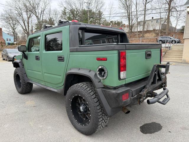 HUMMER H2 SUT 2005 green 4dr spor gas 5GRGN22U85107767 photo #4