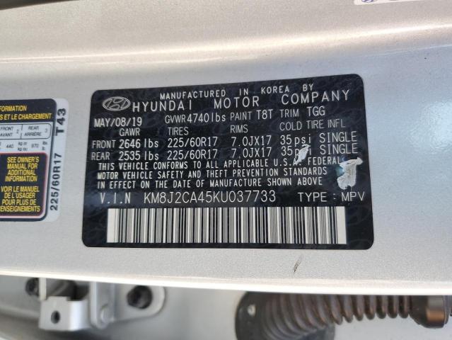 2019 HYUNDAI TUCSON SE - KM8J2CA45KU037733