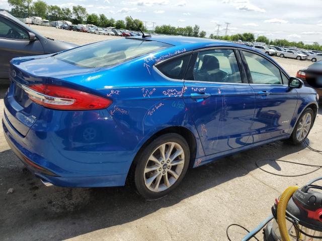 Vin: 3fa6p0lu5hr325524, lot: 57609685, ford fusion se hybrid 20173