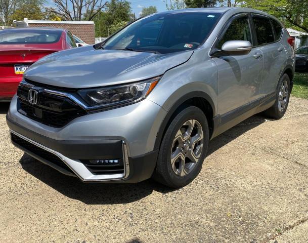 HONDA CR-V EX 2017 gray  gas 2HKRW2H56HH604121 photo #3