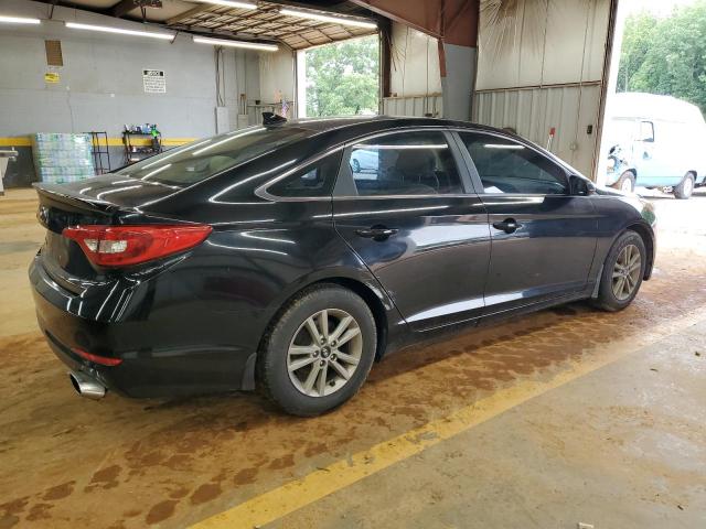 HYUNDAI SONATA SE 2015 black sedan 4d gas 5NPE24AF9FH218444 photo #4