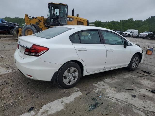 Vin: 19xfb2f54ee014727, lot: 58419315, honda civic lx 20143