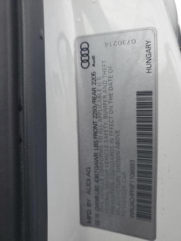 2015 AUDI A3 PREMIUM - WAUACHFF6F1108693
