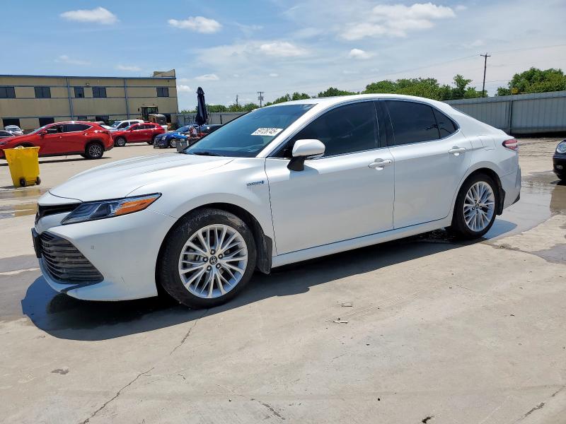 Vin: 4t1b21hk2ku512767, lot: 59128745, toyota camry hybrid 2019 img_1