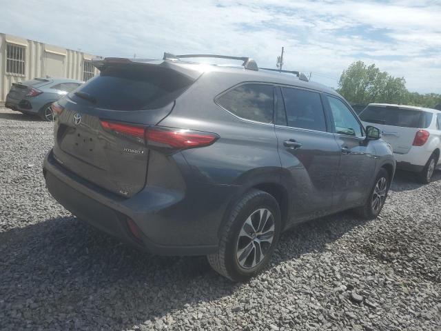 Vin: 5tdgarah4ms508074, lot: 56166745, toyota highlander hybrid xle 20213