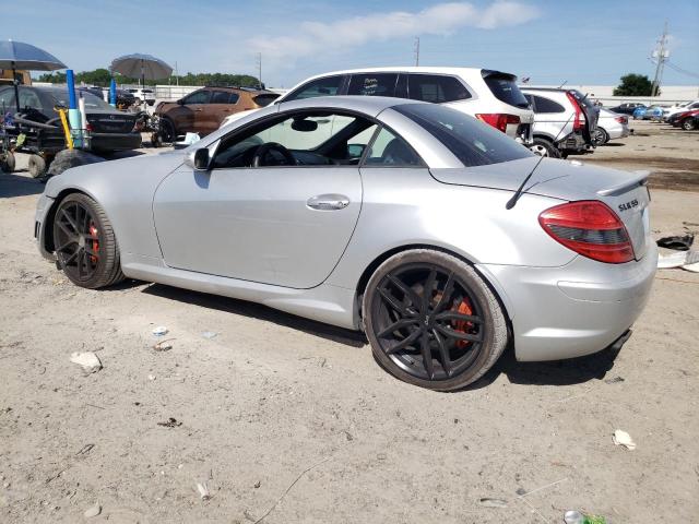 MERCEDES-BENZ SLK 55 AMG 2007 silver  gas WDBWK73F87F144320 photo #3