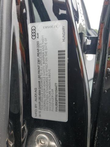 2016 AUDI A3 PREMIUM - WAUB8GFF0G1034477