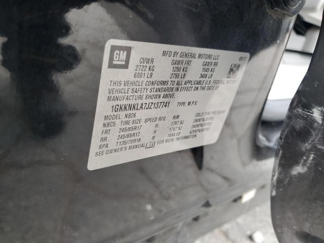 2018 GMC ACADIA SLE - 1GKKNKLA7JZ137741