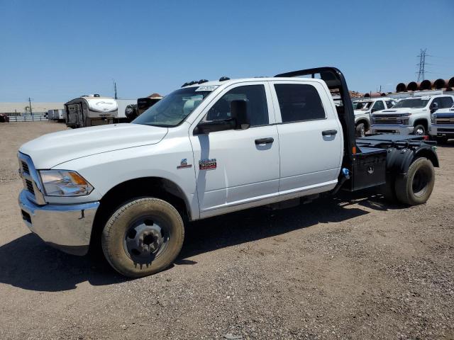 DODGE RAM 3500 S 2012 white crew cha diesel 3C7WDTCLXCG317471 photo #3