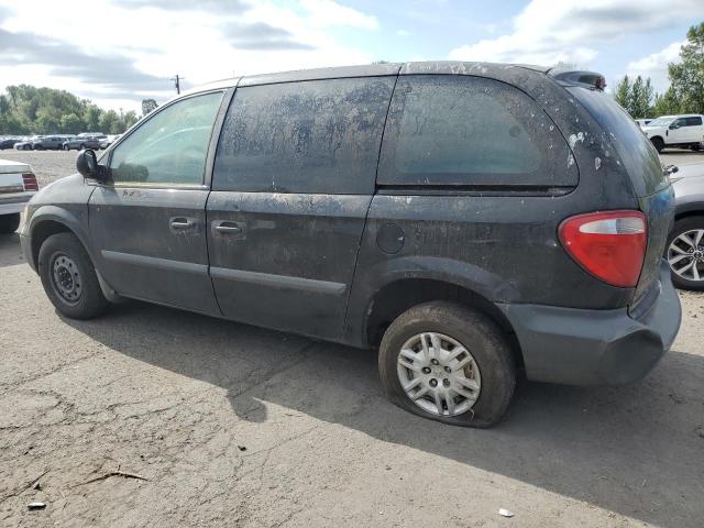 DODGE CARAVAN SE 2007 black  gas 1D4GP25R57B143802 photo #3