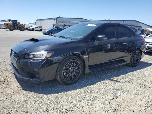 SUBARU WRX STI 2017 black  gas JF1VA2M60H9807550 photo #1