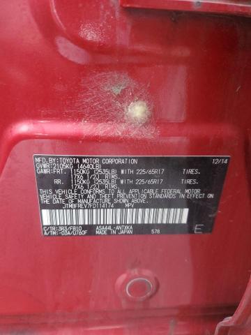 2015 TOYOTA RAV4 LE - JTMBFREV7FD114174