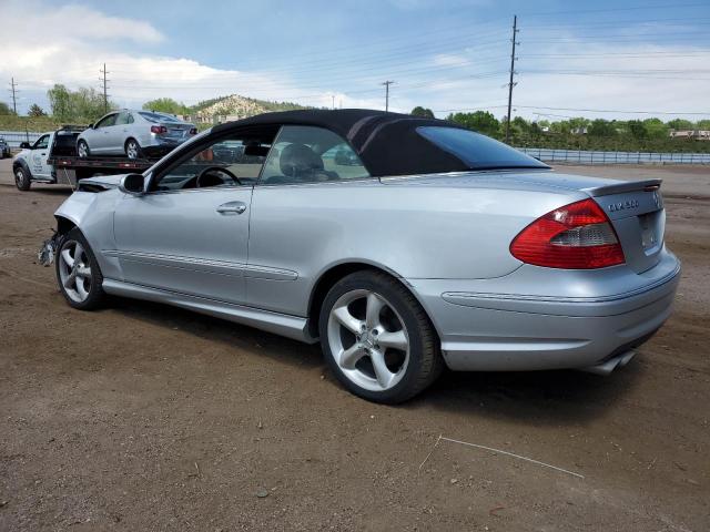 MERCEDES-BENZ CLK 500 2006 silver  gas WDBTK75G76T069103 photo #3