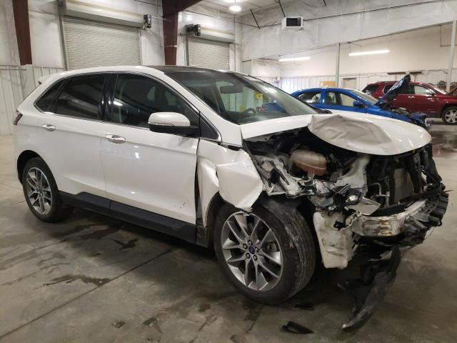 Vin: 2fmtk4k8xfbb67227, lot: 58713995, ford edge titanium 20154