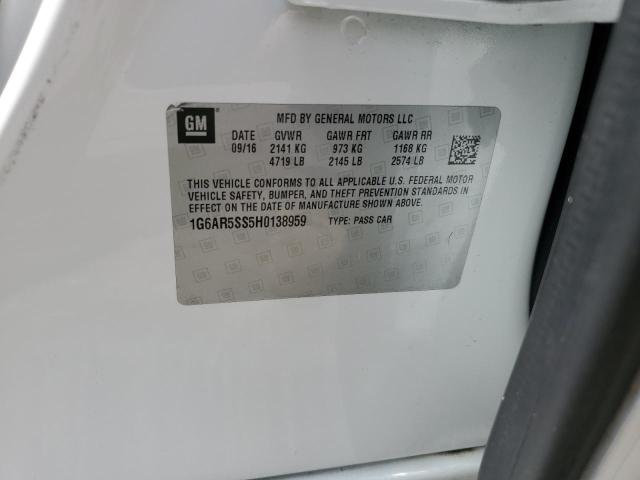 2017 CADILLAC CTS LUXURY - 1G6AR5SS5H0138959