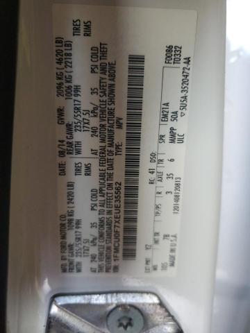 2014 FORD ESCAPE S - 1FMCU0F7XEUE35562